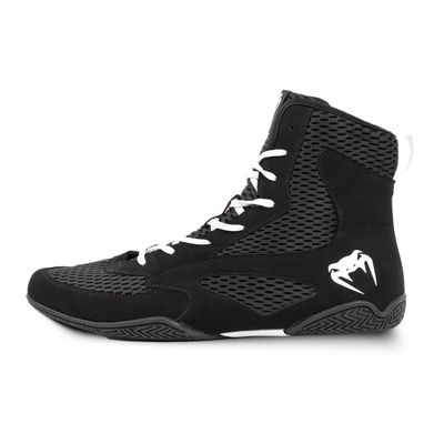 Venum Contender Boxing Shoes  Black/White