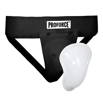 ProForce II Cup & Supporter Set Black (Large)