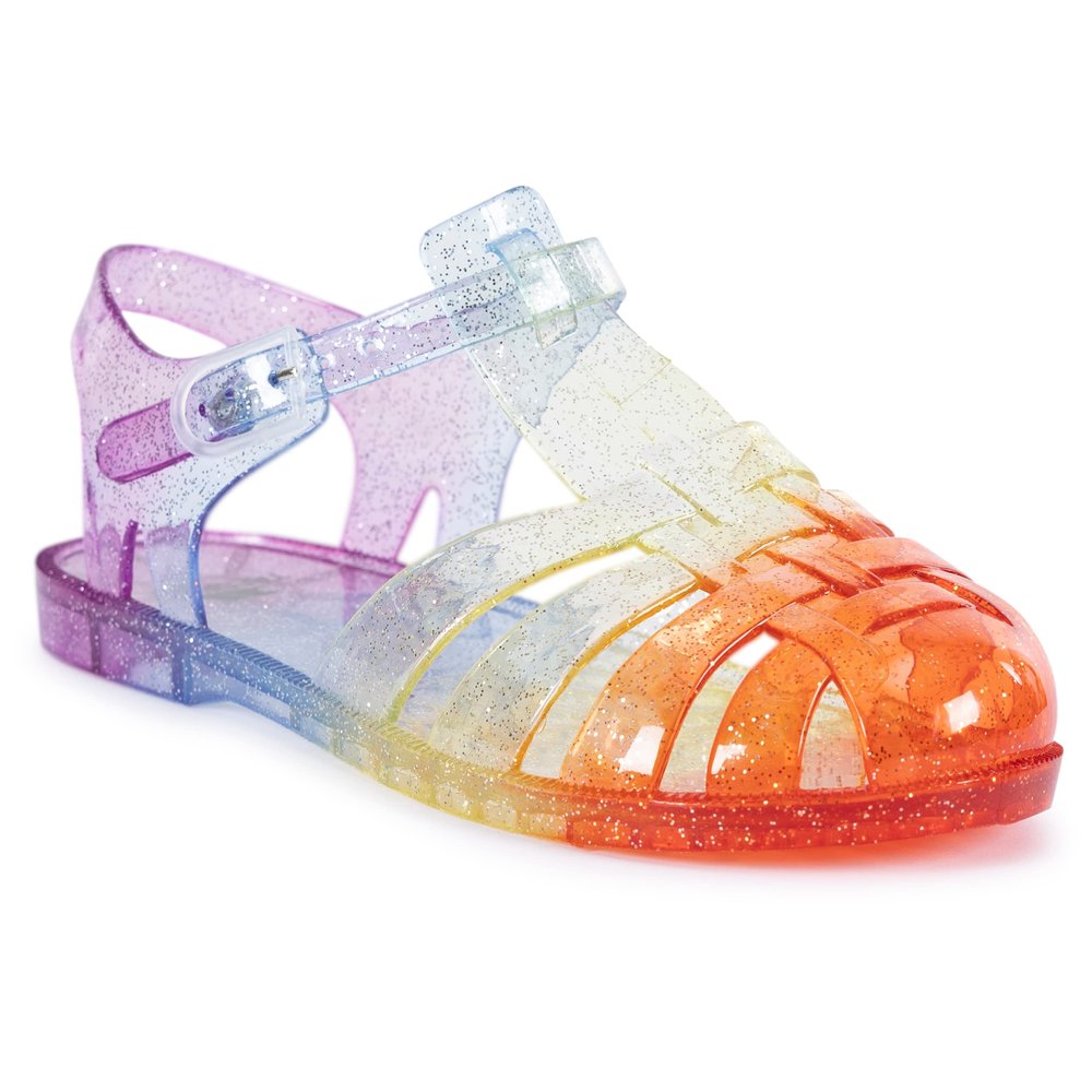 Trespass Childrens/Kids Jelly Sandals (10 Toddler) (Rainbow)