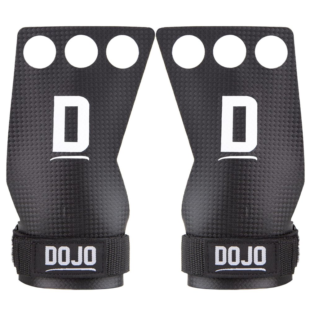Dojo Carbon Gymnastics Grips for Cross Training  Pull Ups Weight Lifting & Training-Gym Workout Gloves Hand Palm Protector for Work-Out & Weightlifting for Youth Girls, Men and Women