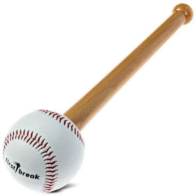 Baseball Glove Mallet, Glove Break in and Shaping Tool for Baseball Glove and Softball Glove [Classic Red]