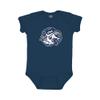 Little King NCAA Bodysuit 2 Pack Short Sleeve-100% Cotton-North Carolina-Carolina Blue & Navy-18 Months view 2