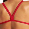 ARENA Women's Swimsuit Puzzled Team Print MaxLife Sports Suit Challenge Back One Piece Bathing Suit Competition Training Racing Swimwear, Red/Red Multi, US Size 24 view 2