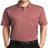 DRIEQUIP Men's Silk Touch Heathered Golf Polo Shirts-S-GarnetHeather view 1