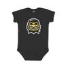 Little King NCAA Bodysuit 2 Pack Short Sleeve-100% Cotton-Iowa-Black & Gold-18 Months view 2