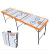 8-Foot Professional Beer Pong Table w/LED Lights - Philadelphia Hockey Rink view 1