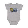 Little King NCAA Bodysuit 2 Pack Short Sleeve-100% Cotton-Penn State-Navy & Grey-0-3 Months view 3