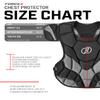 Force3 Pro Gear Catcher Chest Protector with Dupont Kevlar | SEI Certified to Meet NOCSAE Standard (Black/Gray, Intermediate) view 3