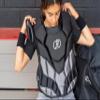 Force3 Pro Gear Catcher Chest Protector with Dupont Kevlar | SEI Certified to Meet NOCSAE Standard (Black/Gray, Intermediate) view 4