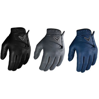 Callaway Golf Opti Color Glove (Worn on Left Hand, Standard (3-Pack), X-Large, Multi Color)