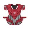 Force3 Pro Gear Catcher Chest Protector with Dupont Kevlar | SEI Certified to Meet NOCSAE Standard (Red/Gray, Youth) view 1