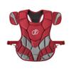 Force3 Pro Gear Catcher Chest Protector with Dupont Kevlar | SEI Certified to Meet NOCSAE Standard (Red/Gray, Youth) view 2