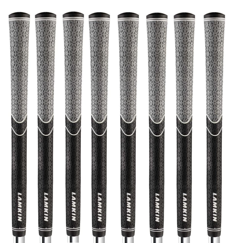 Lamkin ST +2 Hybrid Golf Grip Bundle (8 Piece), Midsize