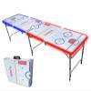 PARTYPONG 8-Foot Professional Beer Pong Table w/LED Lights - Florida Hockey Rink view 1