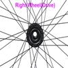 FOMAS Adults tricycle wheels, trike wheels, three wheels, double wall alloy rim, 36x13G black spoke with tire and tube for axle size 15mm(9/16") (20" Right Wheel) DON'T FIT A SCHWINN TRIKE view 2