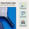 Pickle Grips Pickleball Paddle Grip Tape by YALLA - Black Overgrip Grip Wrap for Pickleball Racquet- Moisture Wicking Paddle Grip Wrap (2 Pack) view 2