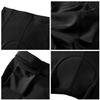 BASADINA Kids Padded Bike Shorts Girls Cycling Biking Pants 3D Padding Bike Shorts for Boys Black view 3