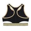 ACSUSS Big Girls Athletic Dance Sports Crop Tops Vest Gymnastics Ballet Cross Back Mock Neck Tank Tops Dancewear Racer Back Black 14 Years view 4