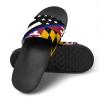 Blue Thin Line Maryland Flag Home Slippers Non-Slip Open Toe PVC Shower Slippers Fashion Sandals for Men Women 43 (265mm) view 4