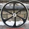 Aluminum Alloy 26 inch Bicycle Rear Mag Wheel 135mm Width & 28T 2 in 1 Sprocket Disc Brake Rotor Adapter, Gas Motorized Bicycle view 1