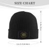 Icxc Nika Cross Orthodox Christian Jesus Christ Beanie Hat Women Men Black Skull Cap Knit Slouchy Stocking Hat view 3