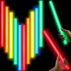Lewtemi 10 Pcs Large Glow Sticks Big Giant Jumbo Halloween Christmas Emergency Light Stick for Camping Accessories, Survival Kit(Multicolor,14 Inch)