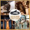 Lounsweer 15 Pack European Skull Mount Hanger Skull Wall Mount Bracket Hangers with Installing Kits for Deer Mule Elk Antelope Coyote(Black) view 4