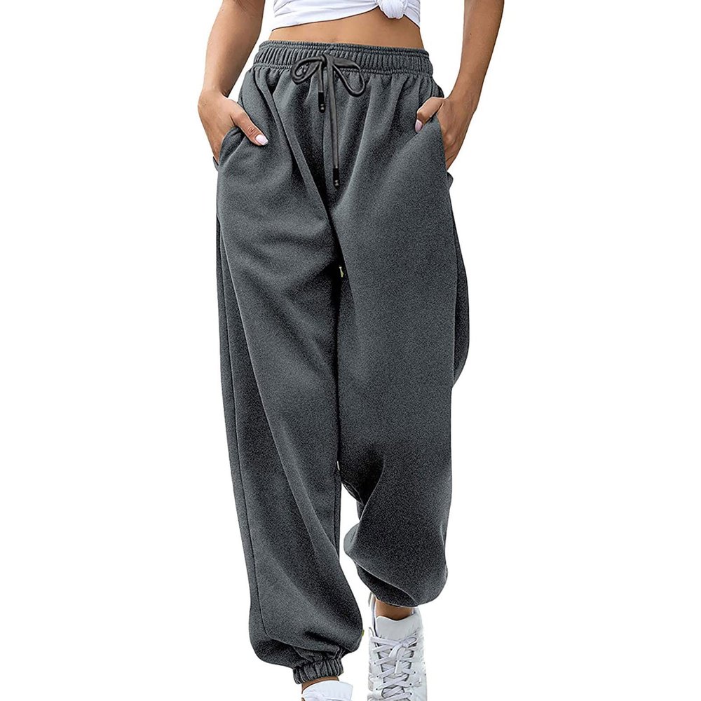 Uillui Cargo Pants Women Bootcut Yoga Workout Cropped Trousers Stretch Waist Athletic Fitness Sweatpants Casual Capri Pants