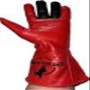 EPT Bull Ropes Bull Riding Glove Adult & Youth Left or Right Hand - Red & Black Leather Sz: 5.0-10.5 (7.0 Right Hand) view 1