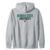 Bemidji State University BSU Beavers Stacked Zip Hoodie view 1