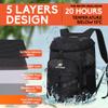 Backpack Cooler, 36 Cans Insulated Cooler Backpack Multifunctional Waterproof Leak Proof Soft Lightweight Backpack Cooler With Large Capacity for Men Women to Camping Hiking Picnics Beach or Day trips view 2