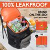 Backpack Cooler, 36 Cans Insulated Cooler Backpack Multifunctional Waterproof Leak Proof Soft Lightweight Backpack Cooler With Large Capacity for Men Women to Camping Hiking Picnics Beach or Day trips view 3