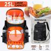 Backpack Cooler, 36 Cans Insulated Cooler Backpack Multifunctional Waterproof Leak Proof Soft Lightweight Backpack Cooler With Large Capacity for Men Women to Camping Hiking Picnics Beach or Day trips view 4