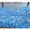 ZXCASDF Camo Netting,Camouflage Netting Blue,Outdoor Camouflage Netting,for Kid Army Sunscreen Net,for Hunting Shooting Hide Military Garden Decoration Sunshade,Camping,4 * 20(13.12 * 65.62ft) view 2