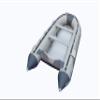 Boatify 12.5 ft Inflatable Boat Raft Fishing Dinghy Pontoon Boat with Aluminum Floor (Grey) view 3