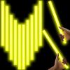 Lewtemi 10 Pcs Large Glow Sticks Big Giant Jumbo Halloween Christmas Emergency Light Stick for Camping Accessories, Survival Kit(Yellow,14 Inch) view 1