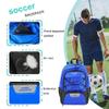 DAFISKY Soccer Backpack for Boys, Soccer Bags with Water-Resistant Ball Compartment, Sports Equipment Bag for Volleyball Football Basketball view 3