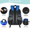 DAFISKY Soccer Backpack for Boys, Soccer Bags with Water-Resistant Ball Compartment, Sports Equipment Bag for Volleyball Football Basketball view 4