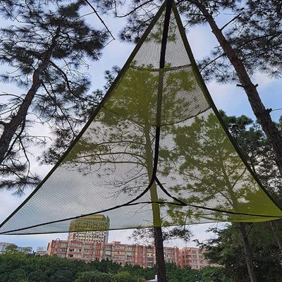 Experience Ultimate Adventure with Our Revolutionary 380cm Multi-Person Aerial Camping Hammock: Triangle Mat with 3-Point Suspension for Tree Houses and Outdoor Fun!-Green||280CM