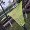 Experience Ultimate Adventure with Our Revolutionary 380cm Multi-Person Aerial Camping Hammock: Triangle Mat with 3-Point Suspension for Tree Houses and Outdoor Fun!-Green||280CM view 3