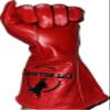 EPT Bull Ropes Bull Riding Glove Adult & Youth Left or Right Hand - Red & Black Leather Sz: 5.0-10.5 (8.5 Right Hand) view 3