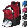 DAFISKY Youth Soccer Backpack Basketball Bag,Ball Compartment&Breathable Separate Cleat Water-Resistant Lightweight Durable Ergonomic Comfort Sports Equipment for Volleyball Football Rugby Training view 1