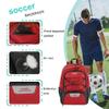 DAFISKY Youth Soccer Backpack Basketball Bag,Ball Compartment&Breathable Separate Cleat Water-Resistant Lightweight Durable Ergonomic Comfort Sports Equipment for Volleyball Football Rugby Training view 3