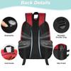 DAFISKY Youth Soccer Backpack Basketball Bag,Ball Compartment&Breathable Separate Cleat Water-Resistant Lightweight Durable Ergonomic Comfort Sports Equipment for Volleyball Football Rugby Training view 4