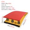 LZMZMQ Home Spring Board Gymnastics Equipment, Kids/Adults/Children, Gymnastic Vault Bed for Track Jumpers Vault Athletic, Wooden Gymnastics Competition Exercises Trainer, Green/Red(Red) view 3