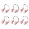 6pcs Nose Plugs for Swimming for Adults Silicone Nose Clip Swimming Nose Clip Duarable Skin Color Nose Clip Silicone Portable Nose Clip Nose Protect Clip Anti-Shedding Child Pool view 1