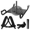 Yes4All Weighted Training Pull Sled with Vest, Steel Buckle, Fit for 1-2 Inch Plates, Sled Workout Equipment, Sport Power Sled for Athletic Exercise and Speed Improvement view 1