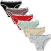 Cinvik Cheeky Cotton Underwear for Women Organic Moisture Wicking Panties 6 Pack M