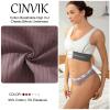 Cinvik Cheeky Cotton Underwear for Women Organic Moisture Wicking Panties 6 Pack M view 4