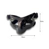 AMLESO Basketball Mask Face Guard for Broken Nose, Protective Facial Cover Nose Guard Black Face Shield, Face Nose Guard for Adults Sports Accessories view 4
